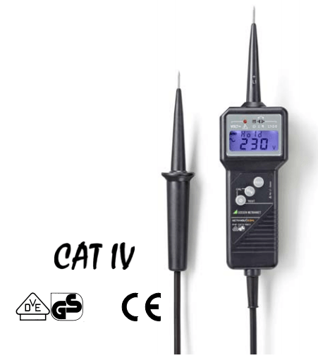 METRAVOLT 12D+L 相位-相序-極性測試 電壓和連續(xù)性測試儀